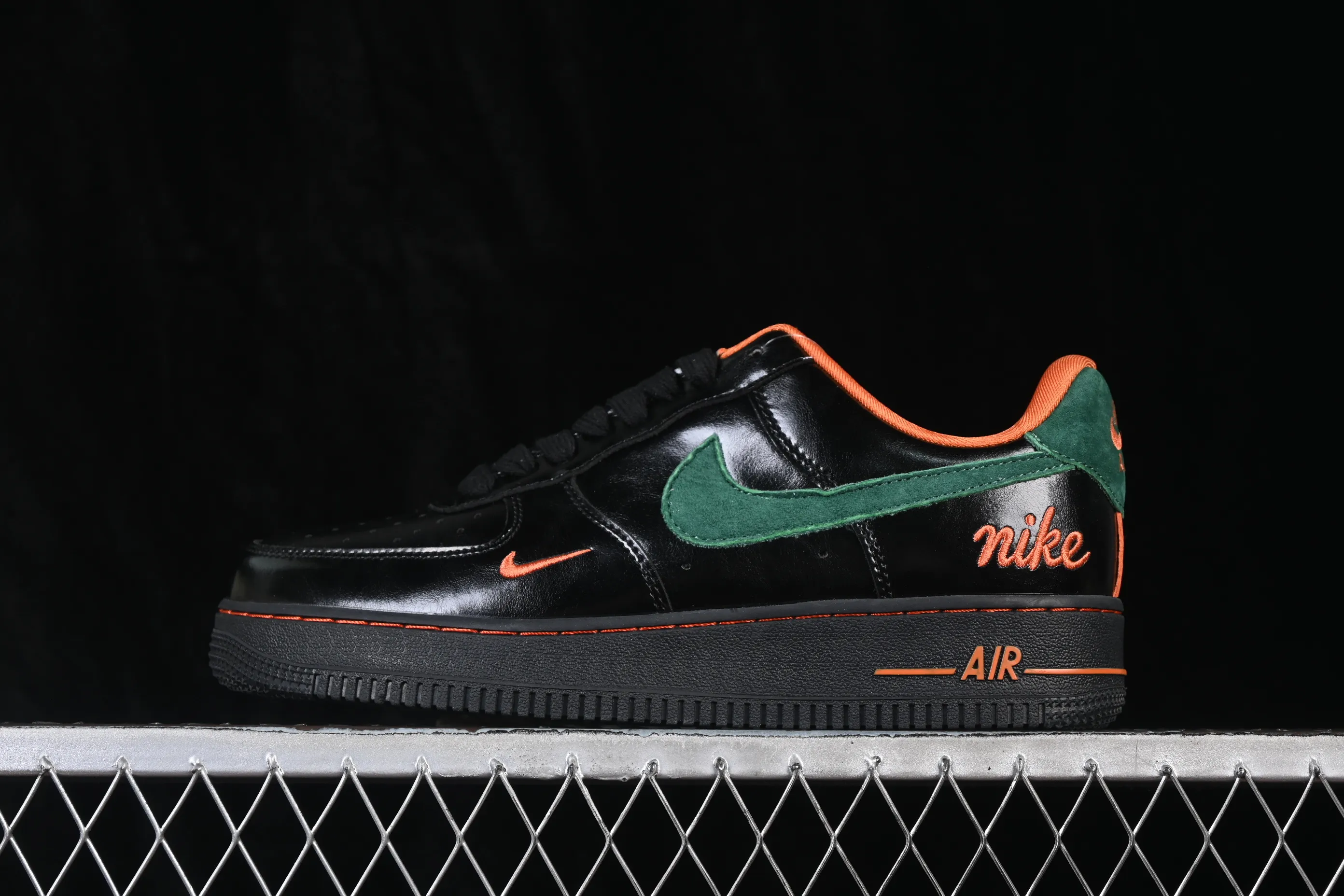All Categories Nk Air Force 1 Air Force Series Nk Air Force 1 Low Air Force Low Nike Air Force 1'07 Low Black Green Orange Shadow Air Force One Low Casual Shoes FV3694-106
